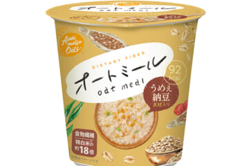 即席カップタイプのオートミール